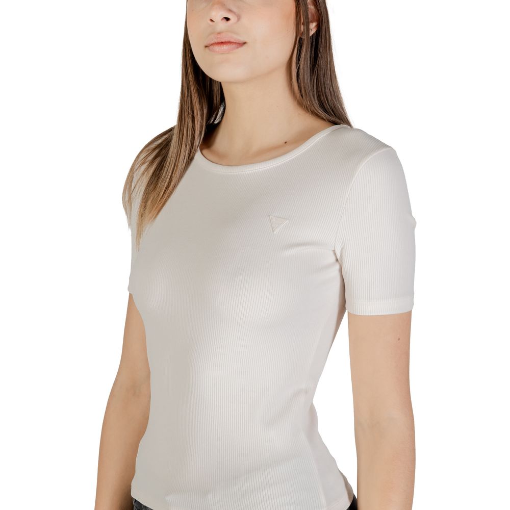 Guess Active Pink Polyamide T-Shirt