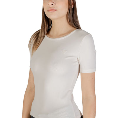 Guess Active Pink Polyamide T-Shirt