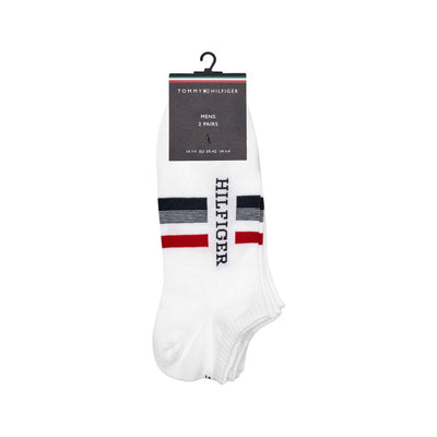 Tommy Hilfiger White Cotton Sock
