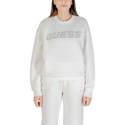 Guess Active Cream Viscose Sweatshirt