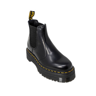 Dr. Martens Zwarte Leren Enkellaarsjes