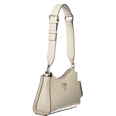 Guess Jeans Beige Polyethyleen Dames Handtas