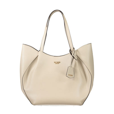 Guess Jeans Beige Polyethyleen Dames Handtas