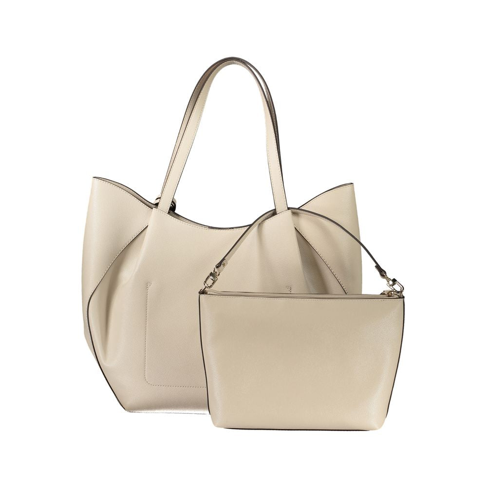 Guess Jeans Beige Polyethyleen Dames Handtas