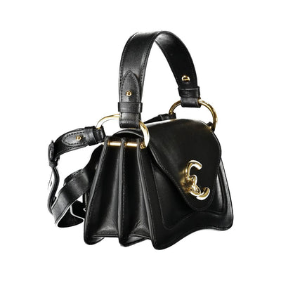 Coccinelle Zwarte Leren Dames Handtas