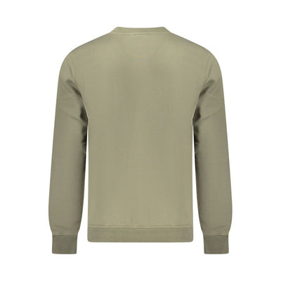 Napapijri Green Cotton Men Sweater