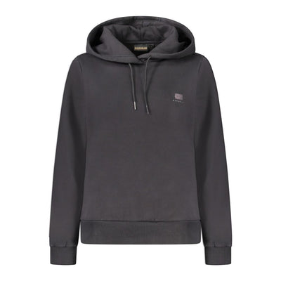 Napapijri Black Cotton Women Sweater