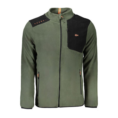 Pull homme en polyester vert Norvège 1963