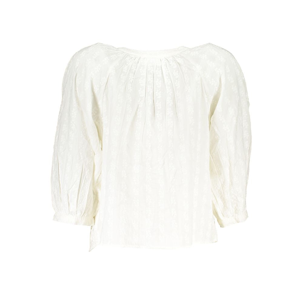 Chemise en coton blanc Desigual
