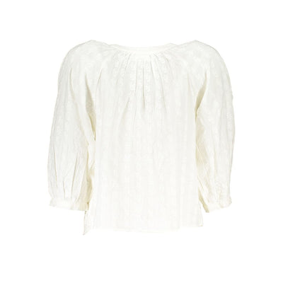 Chemise en coton blanc Desigual