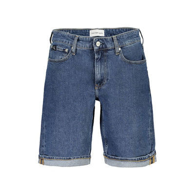 Calvin Klein Blue Cotton Short
