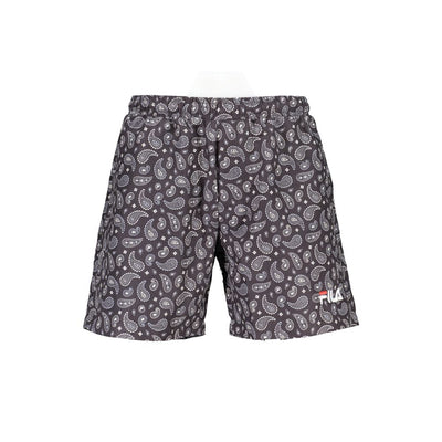 Fila Black Polyester Swimwear