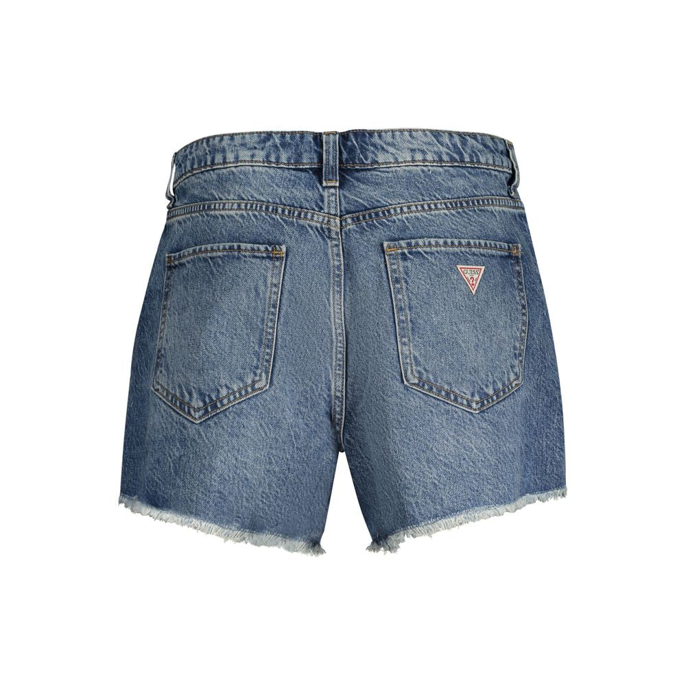 Guess Jeans Blauwe Katoenen Shorts