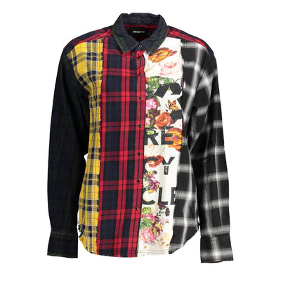 Chemise en coton noire Desigual