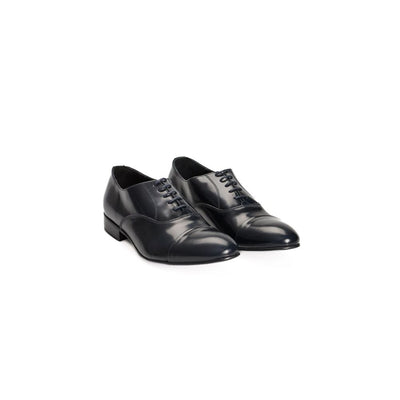 Roberto Pepe Luxury Blue Calfskin Men Loafer