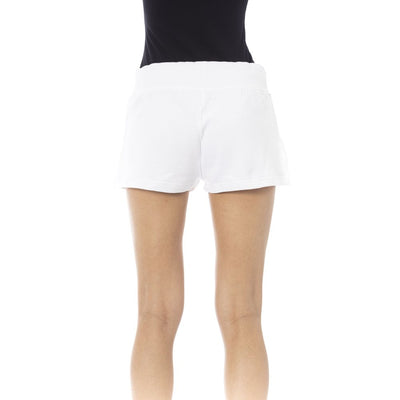 Just Cavalli White Cotton Short
