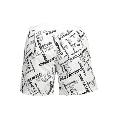 Karl Lagerfeld White Polyester Swimwear