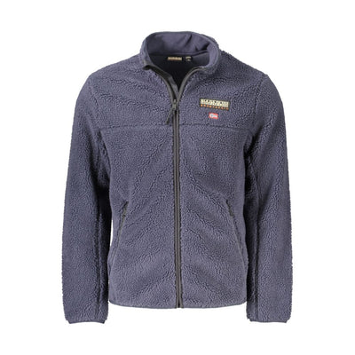 Napapijri Blue Polyester Men Sweater