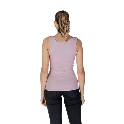 Guess Purple Cotton Tank Top