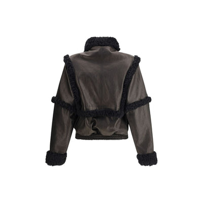 Magda Butrym Cropped shearling Jacket