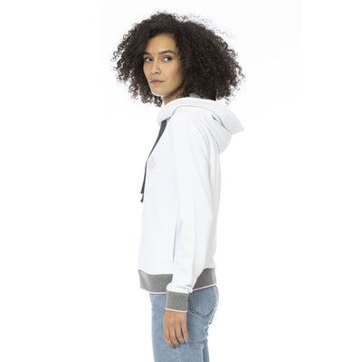 Mr&Mrs Italy White Cotton Sweatshirt