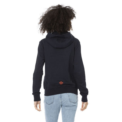 Mr&Mrs Italy Blue Cotton Sweatshirt