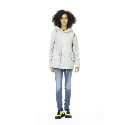 Mr&Mrs Italy Silver Cotton Jackets & Coat