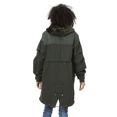Mr&Mrs Italy Green Cotton Jackets & Coat