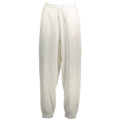 Tommy Hilfiger White Cotton Pant