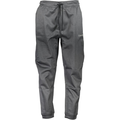Calvin Klein Black Polyester Pant
