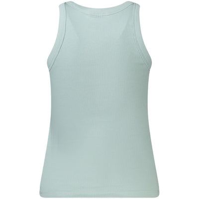 Calvin Klein Blue Cotton Tank Top