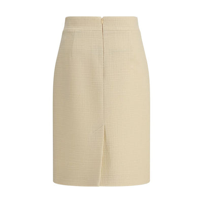 Valentino Wool Tweed Skirt