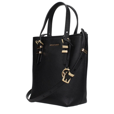Michael Kors Black Leather Handbags
