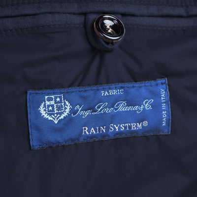 Made in Italy Blue Wool Jackets & Coat
