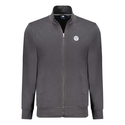 North Sails Black Cotton Sweatshirt