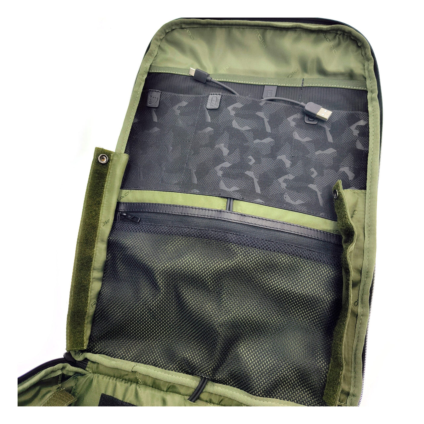 Piquadro Black Leather Backpacks