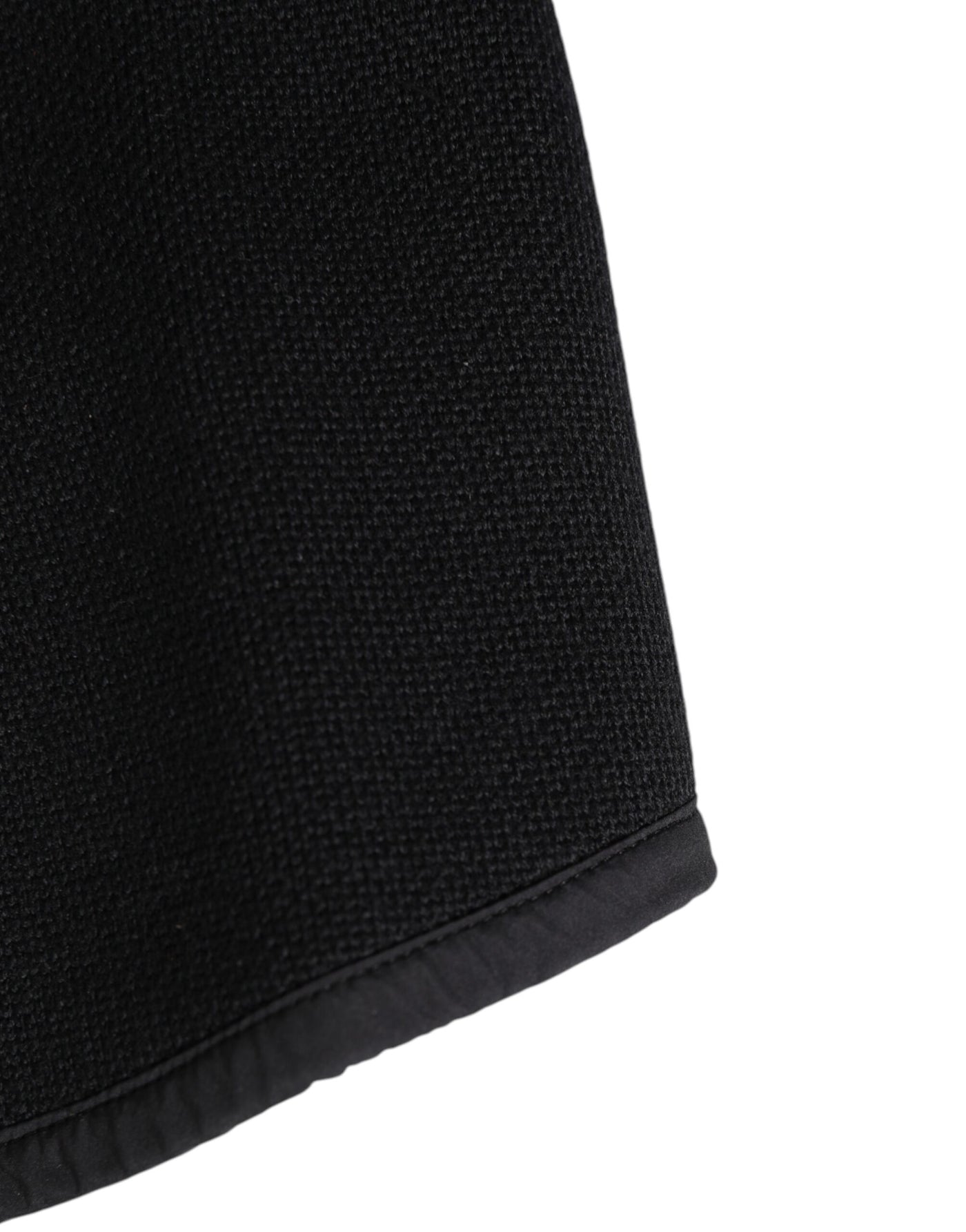 Dolce & Gabbana Black Lace Stole Knitted DG Logo Men One Size  Scarf