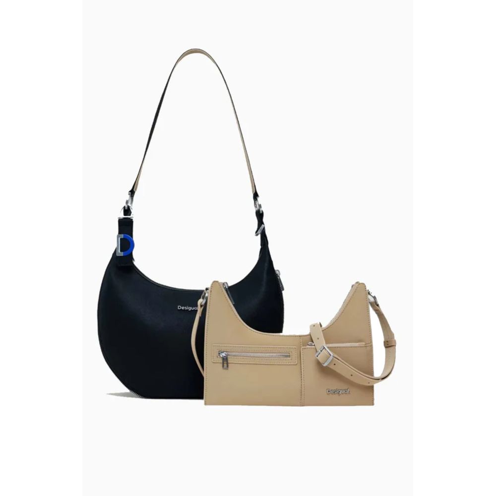 Desigual Black Polyethylene Women Handbag