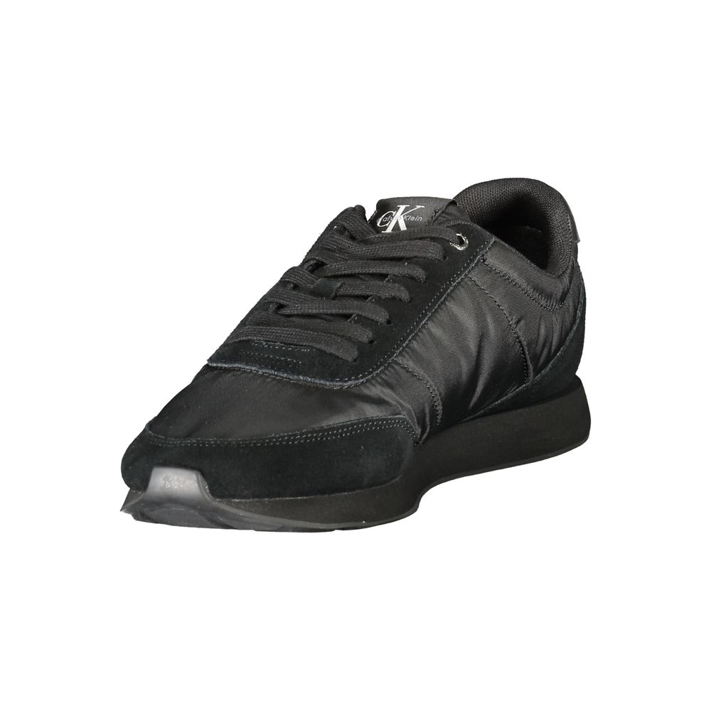 Calvin Klein Black Polyester Men Sneaker