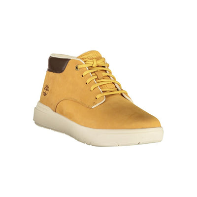 Timberland Brown Leather Men Sneaker