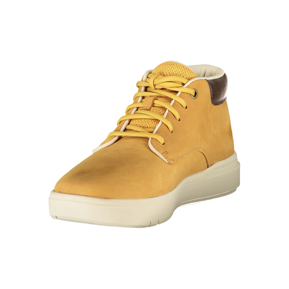 Timberland Brown Leather Men Sneaker