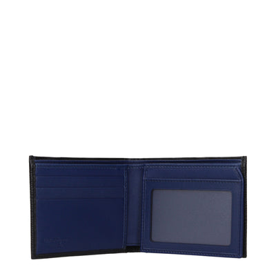Salvatore Ferragamo Black Leather Wallets