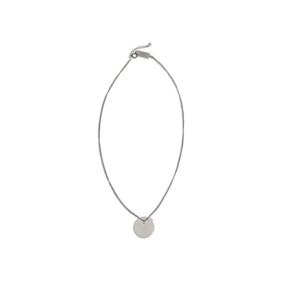 MM6 Necklace with round plaque