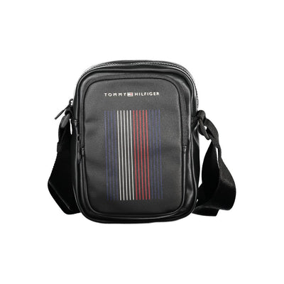 Sac à bandoulière en polyéthylène noir Tommy Hilfiger