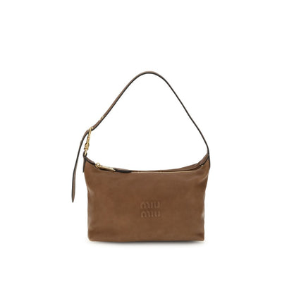 Sac à main en daim Miu Miu