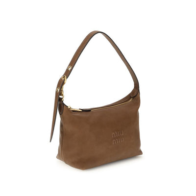 Sac à main en daim Miu Miu