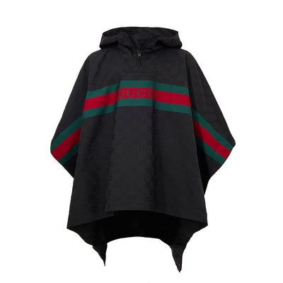 Gucci zwarte polyester cape