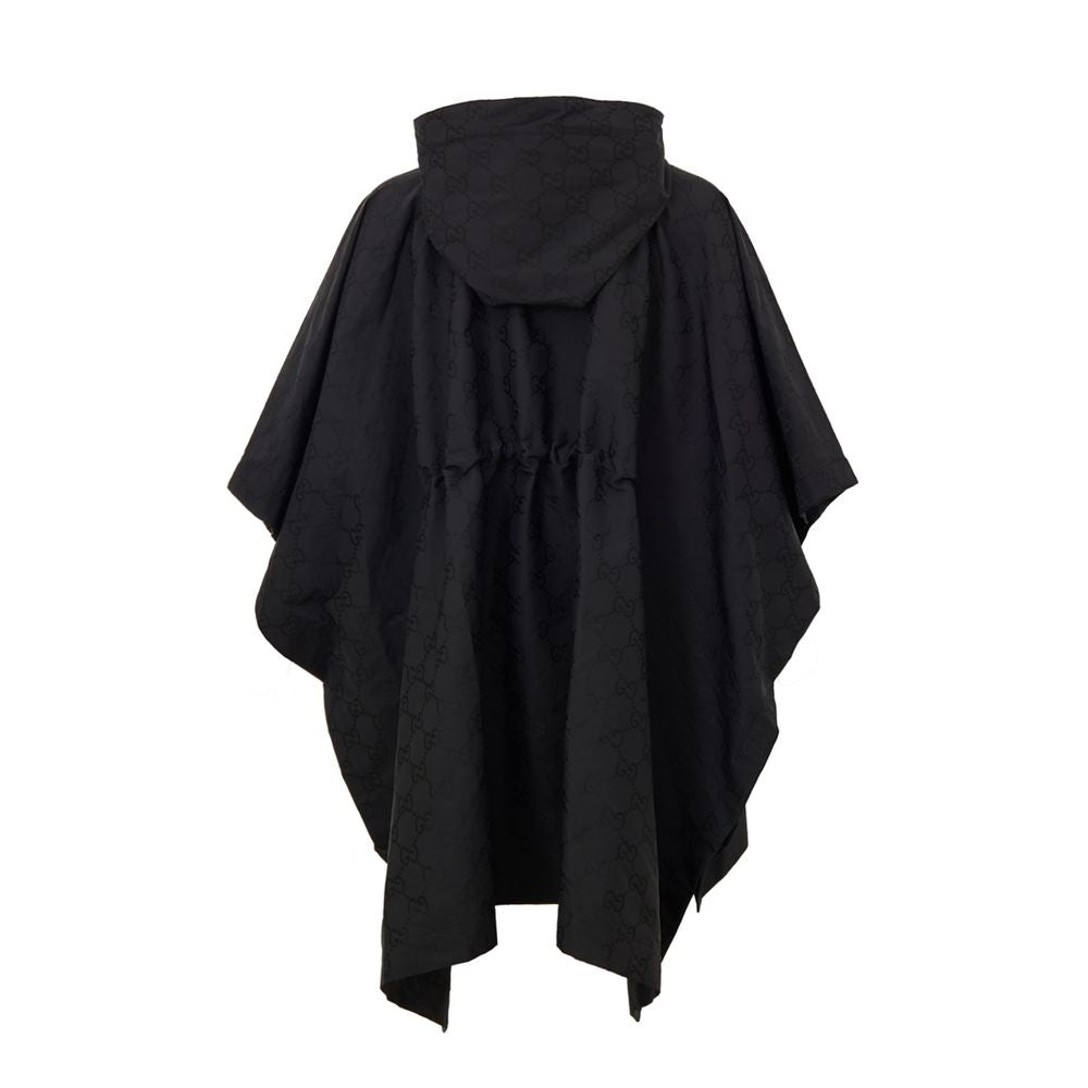 Gucci zwarte polyester cape