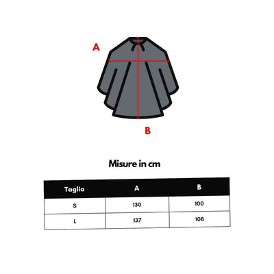 Gucci zwarte polyester cape