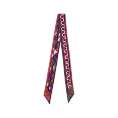 Écharpe en soie imprimée Emilio Pucci